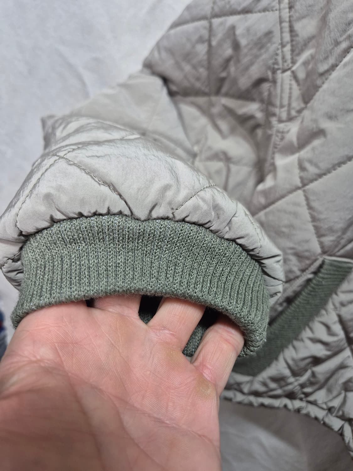 Ore 퀼팅 크롭 점퍼 상품이미지5