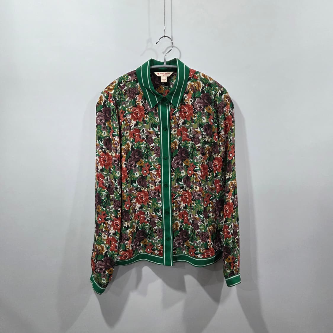 브룩스브라더스 플라워 패턴 블라우스 4 상품이미지1