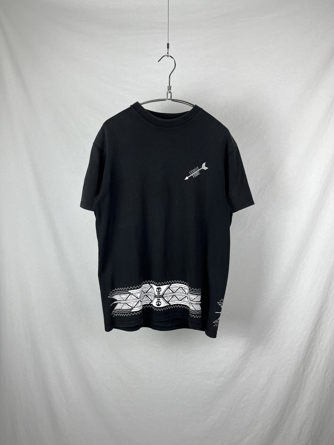00s Stussy 아즈텍 패턴 반팔 상품이미지1