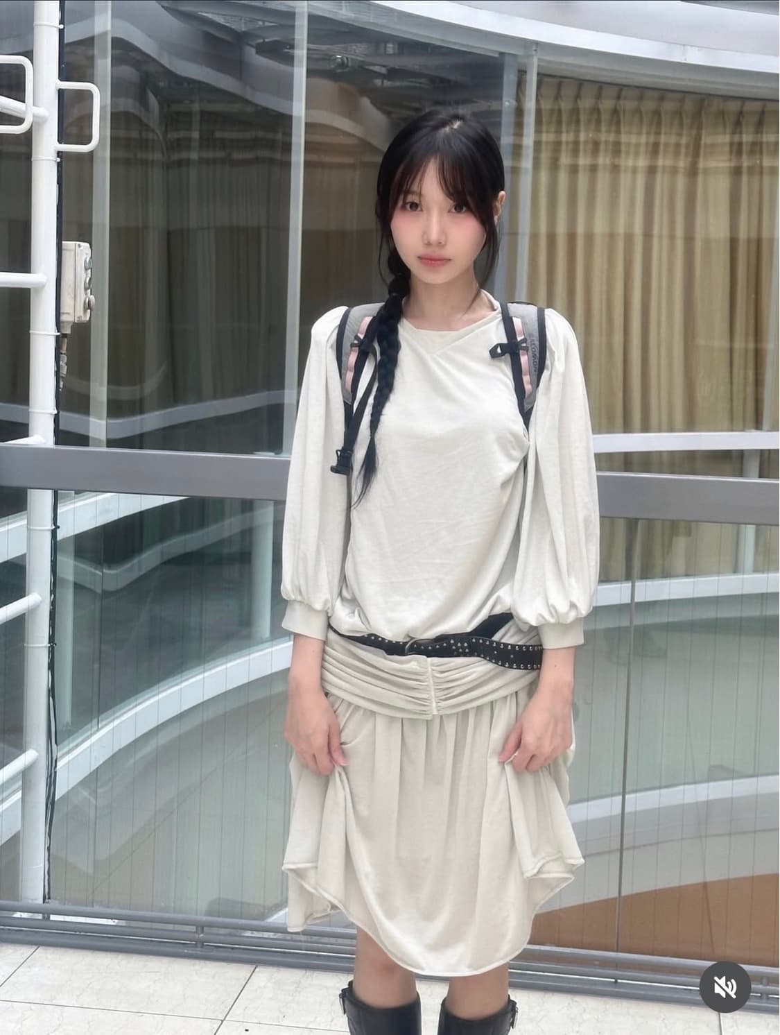 Eonts / Art Nouveau Dress - sage green 상품이미지1