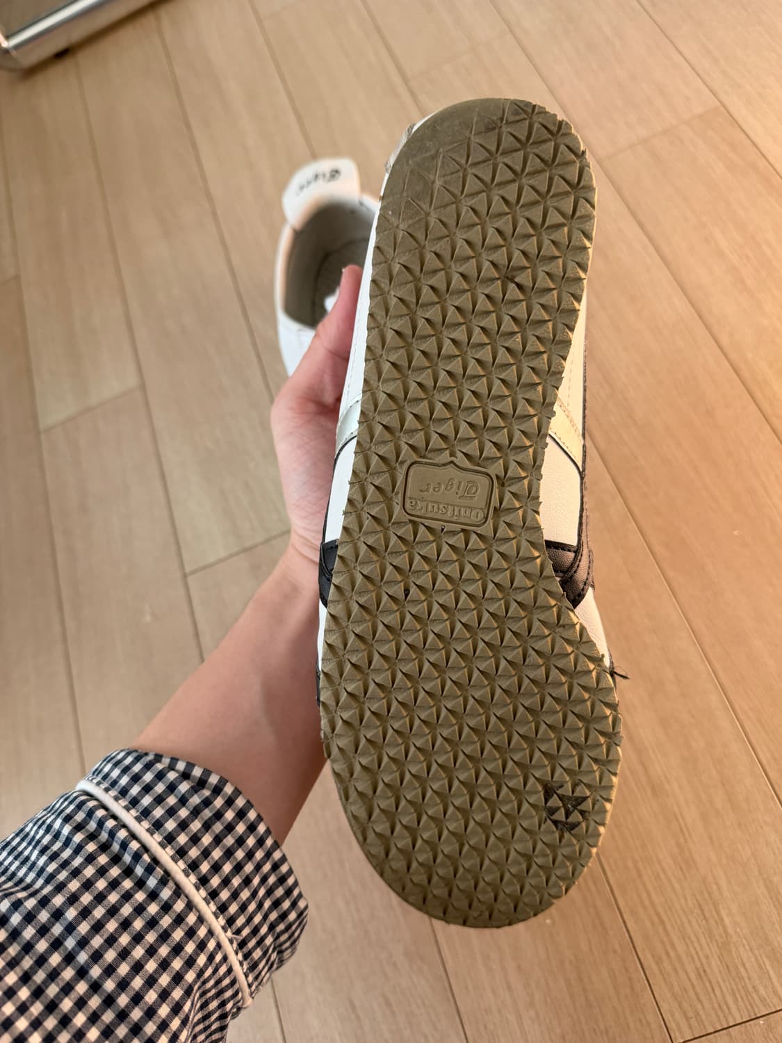 오니츠카 타이거 맥시코 66 빈티지 화이트 블랙 상품이미지7