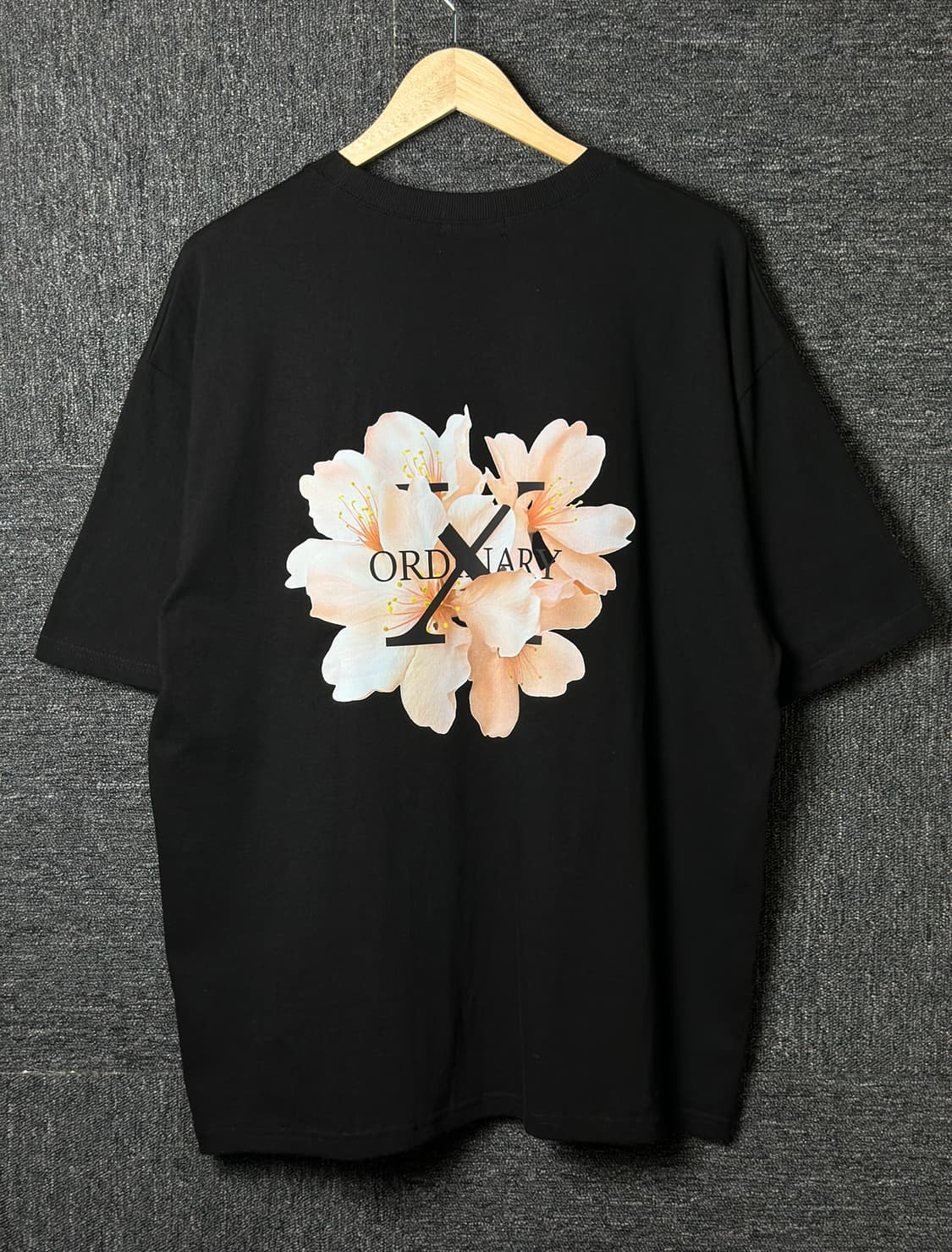 X:ORDINARY 블랙 반팔 티셔츠 52 상품이미지1