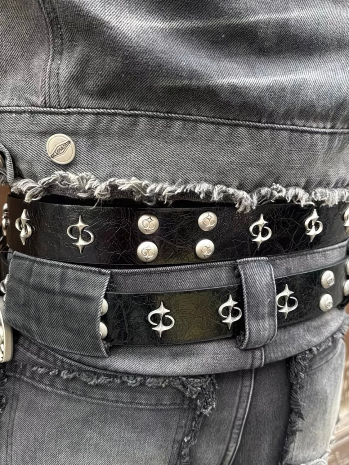 Leather LE LOSANGE BELT 상품이미지2