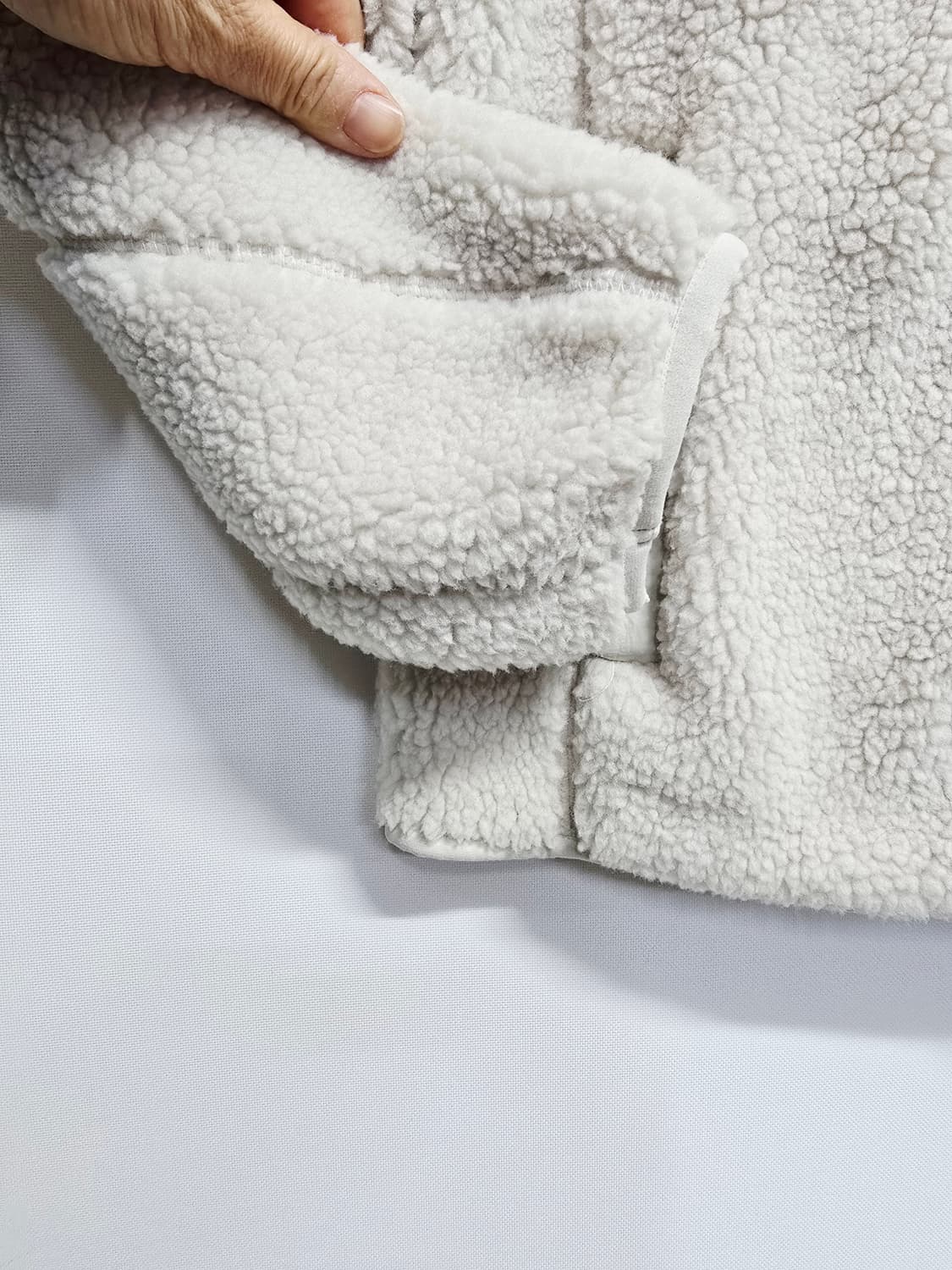 알래스카 후드 뽀글이 플리스 자켓 상품이미지4