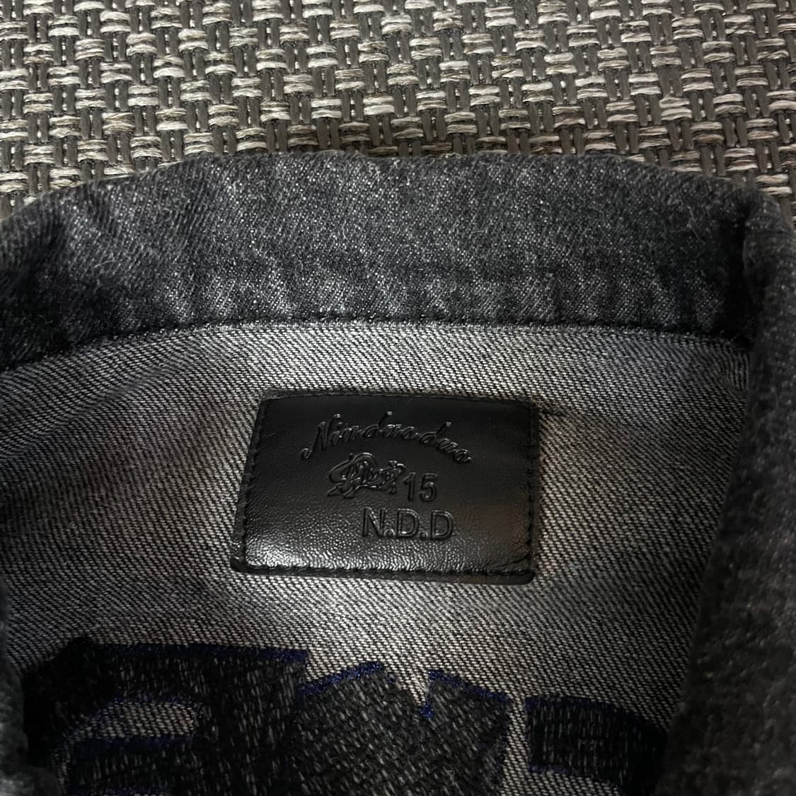 Niu duoduo 그레이 미키 데님 자켓 상품이미지4