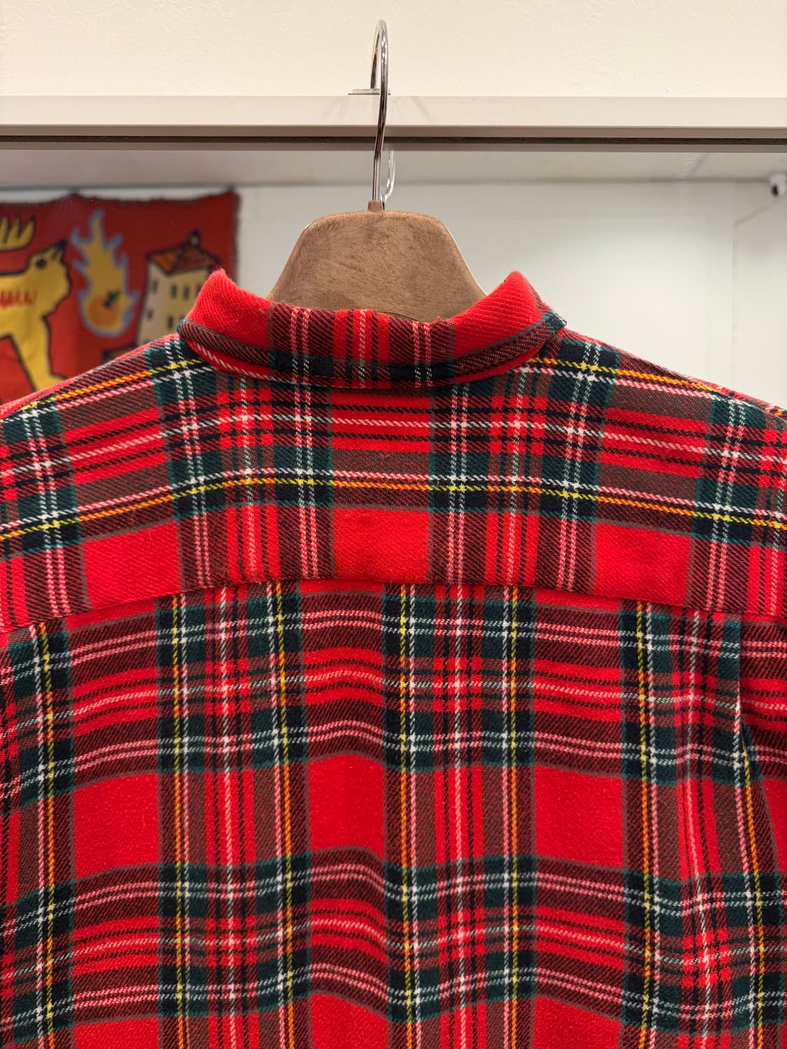 vtg 빈티지 플란넬 체크 셔츠 상품이미지6