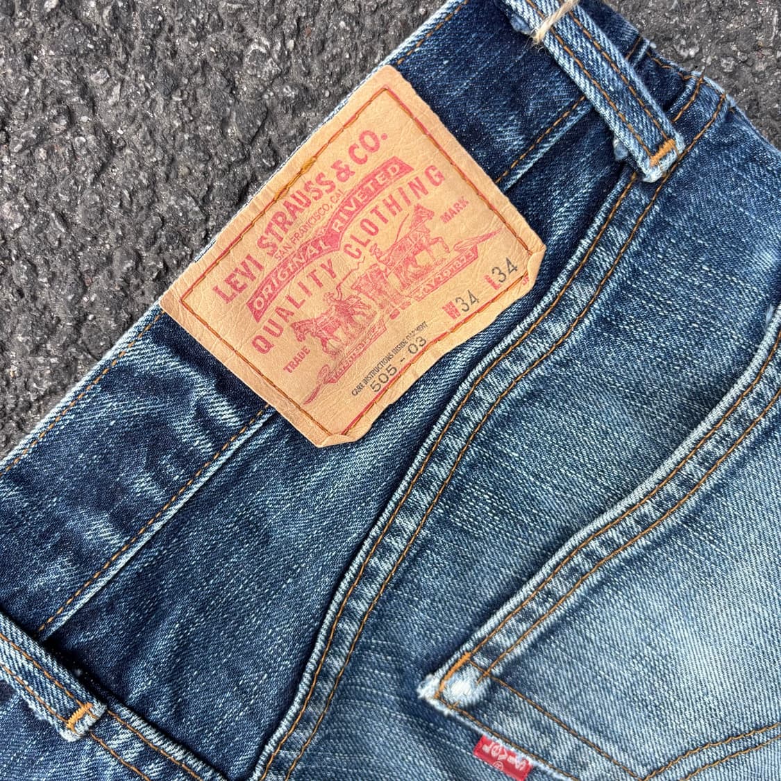 00년대 일본 리바이스 505 상품이미지9