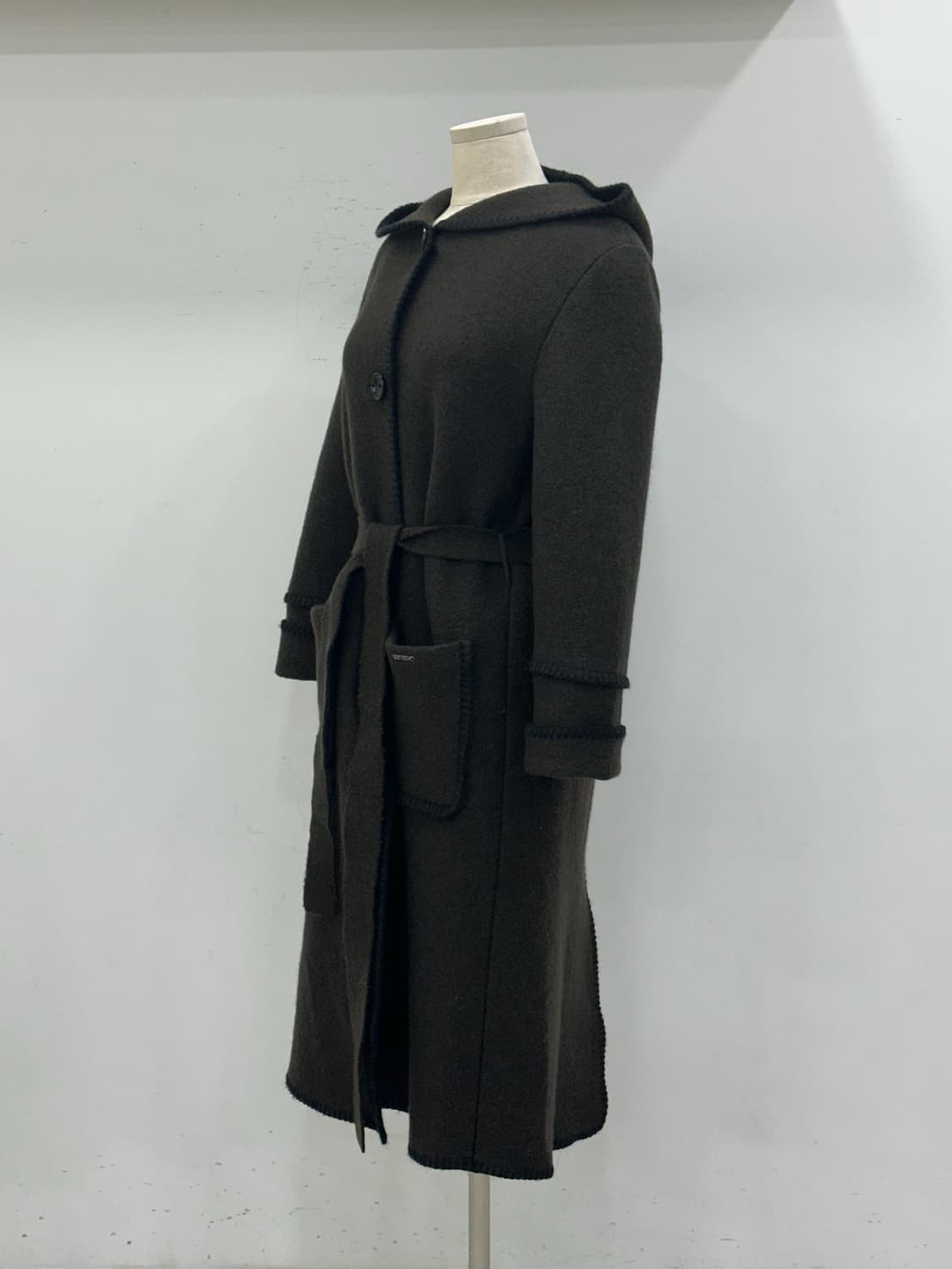 가이거 버진울 후드 코트 상품이미지6