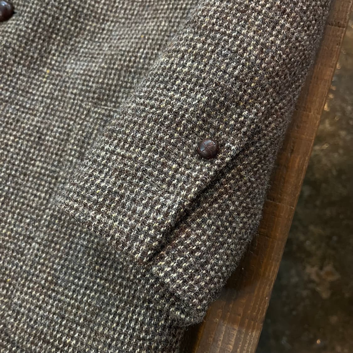 파파스 해리스 트위드 울 자켓 유니섹스 빈티지 상품이미지5