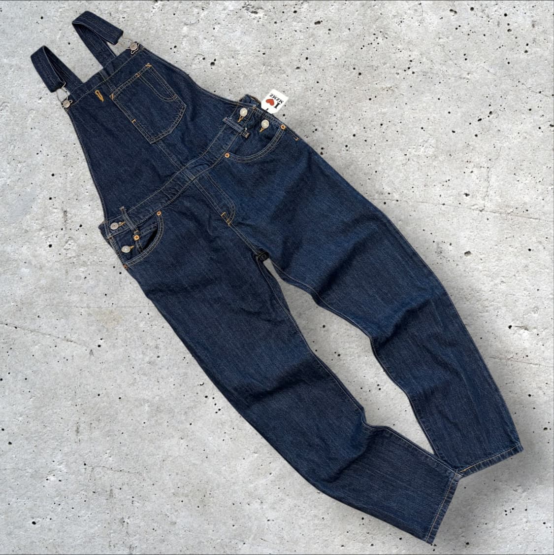 [S] 리바이스 우먼 레귤러 데님 멜빵바지 오버롤 B432 상품이미지1