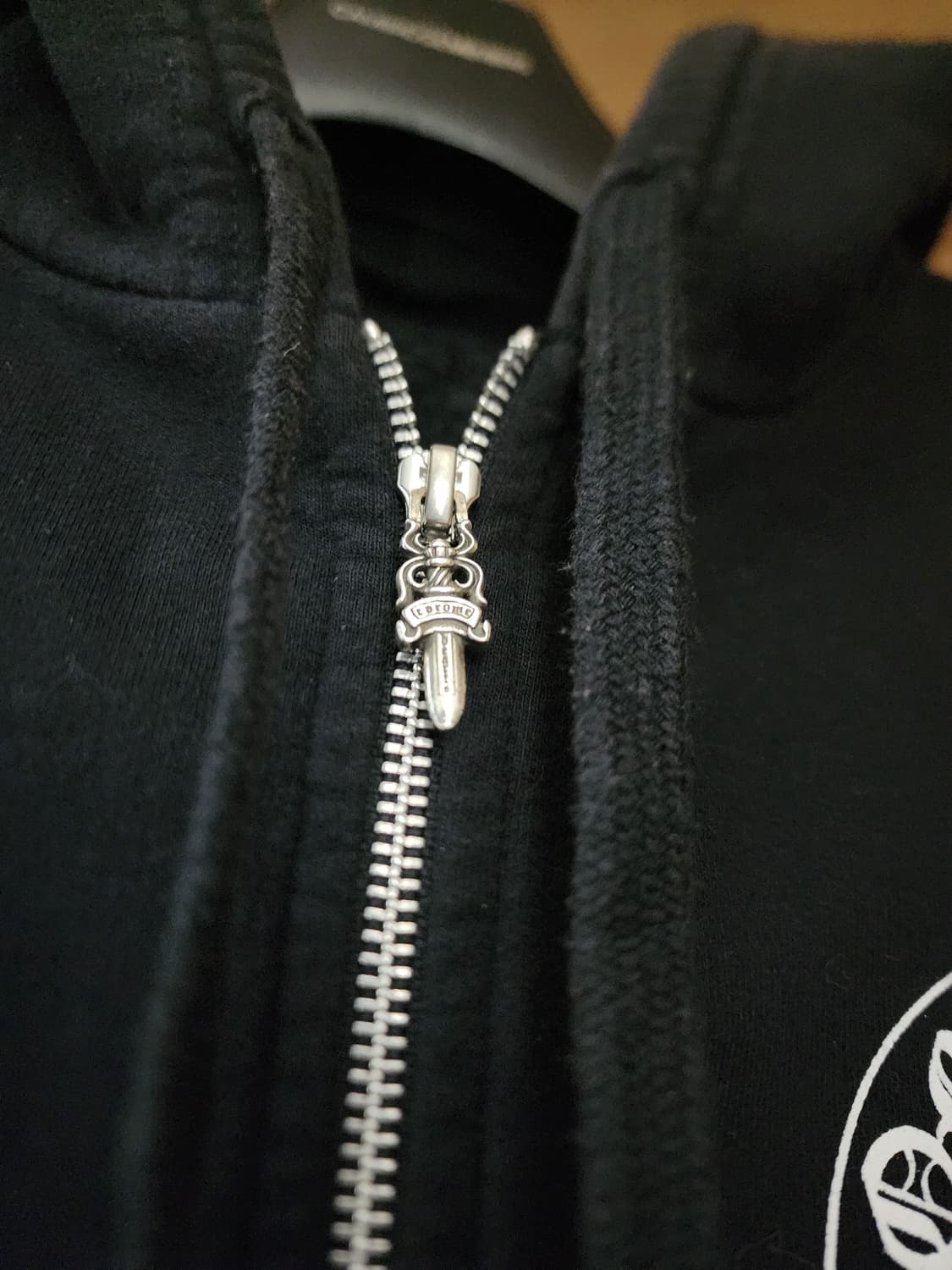 크롬하츠 국내백화점판 플로랄 홀스슈 후드집업 S 상품이미지2