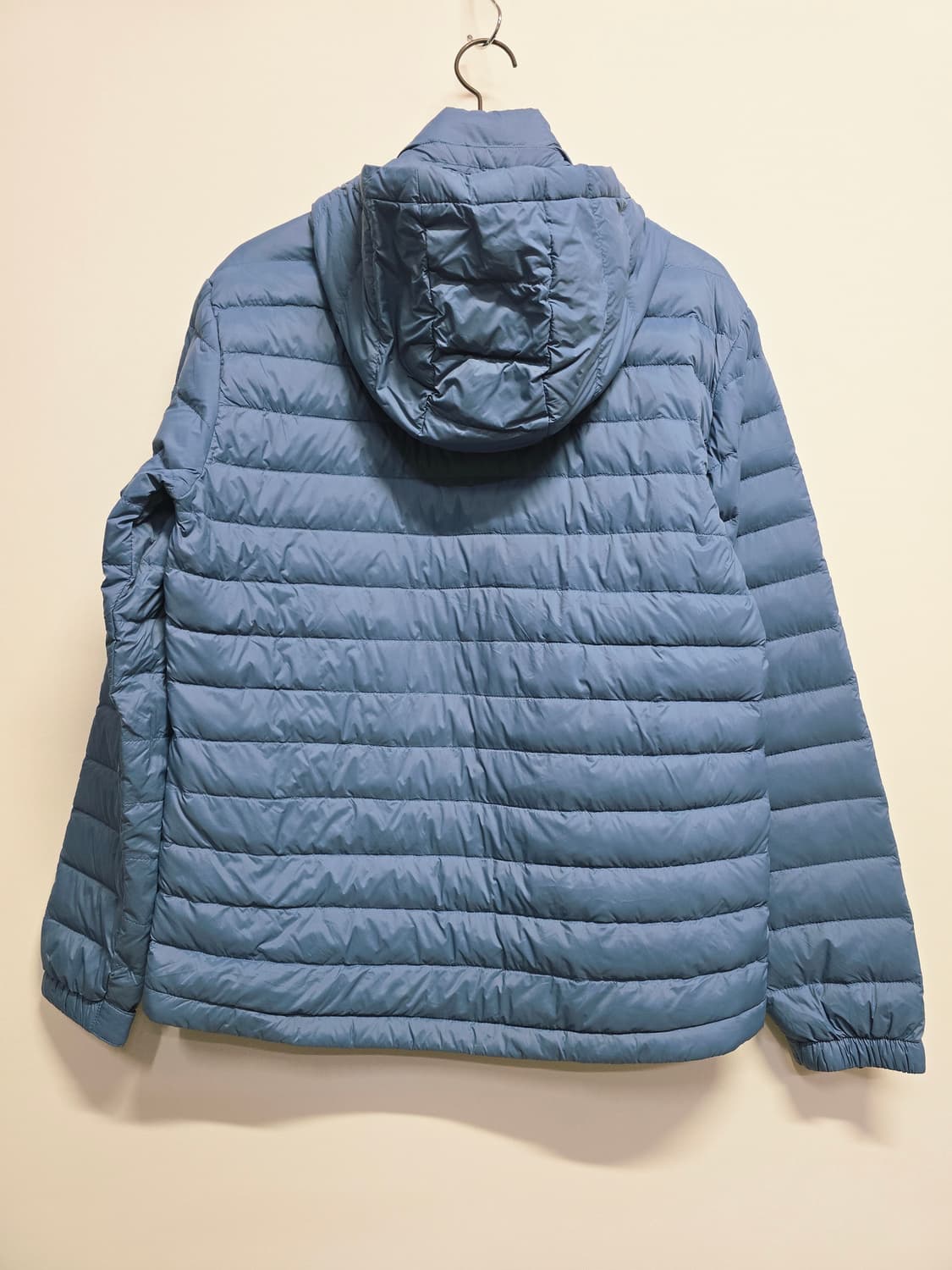 네파  후드구스다운경량블루 상품이미지5