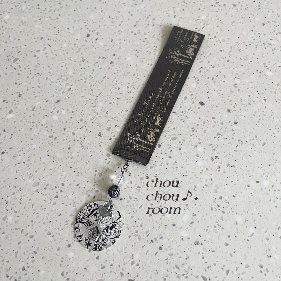 리본 펜던트 책갈피 ⊰nature story⊱ bookmark 상품이미지3