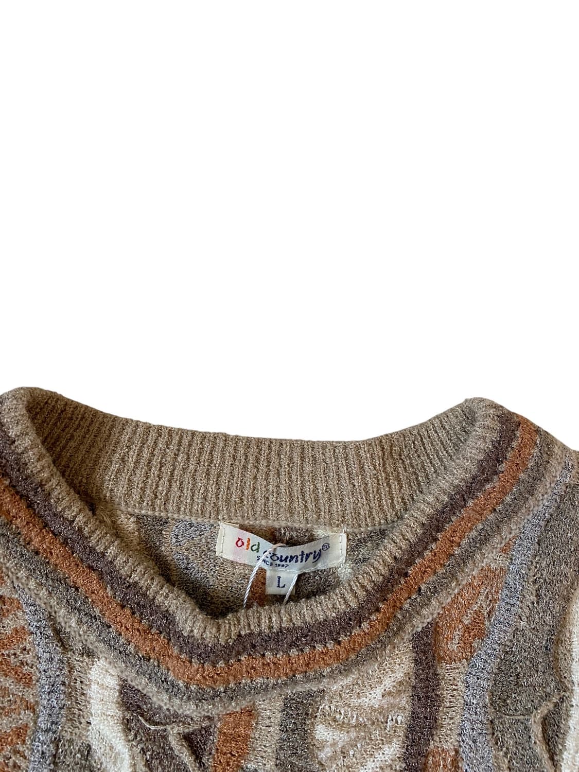 빈티지 패턴 니트 (Man L) AB1392 상품이미지6