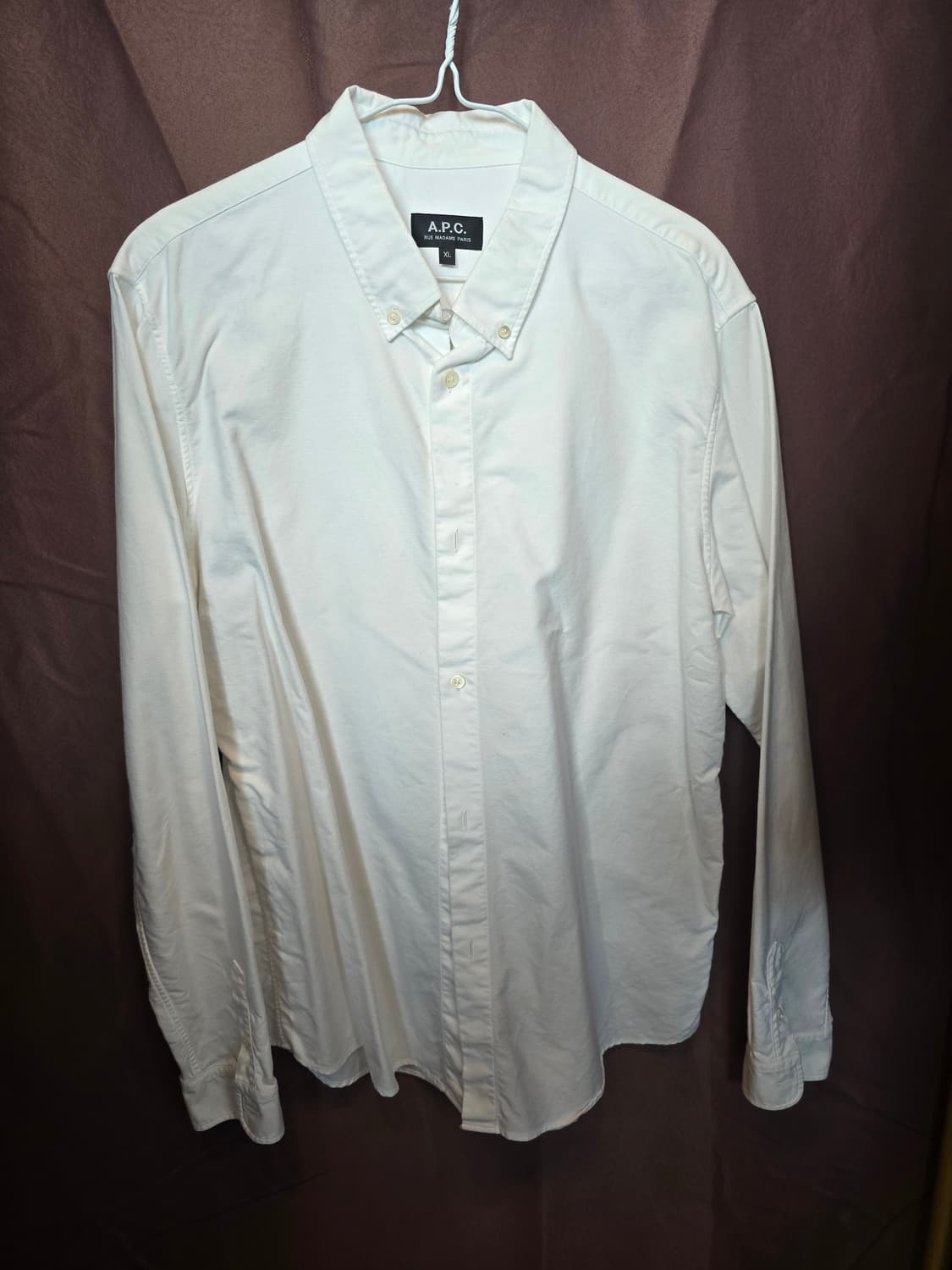 A.P.C 화이트 셔츠 상품이미지3