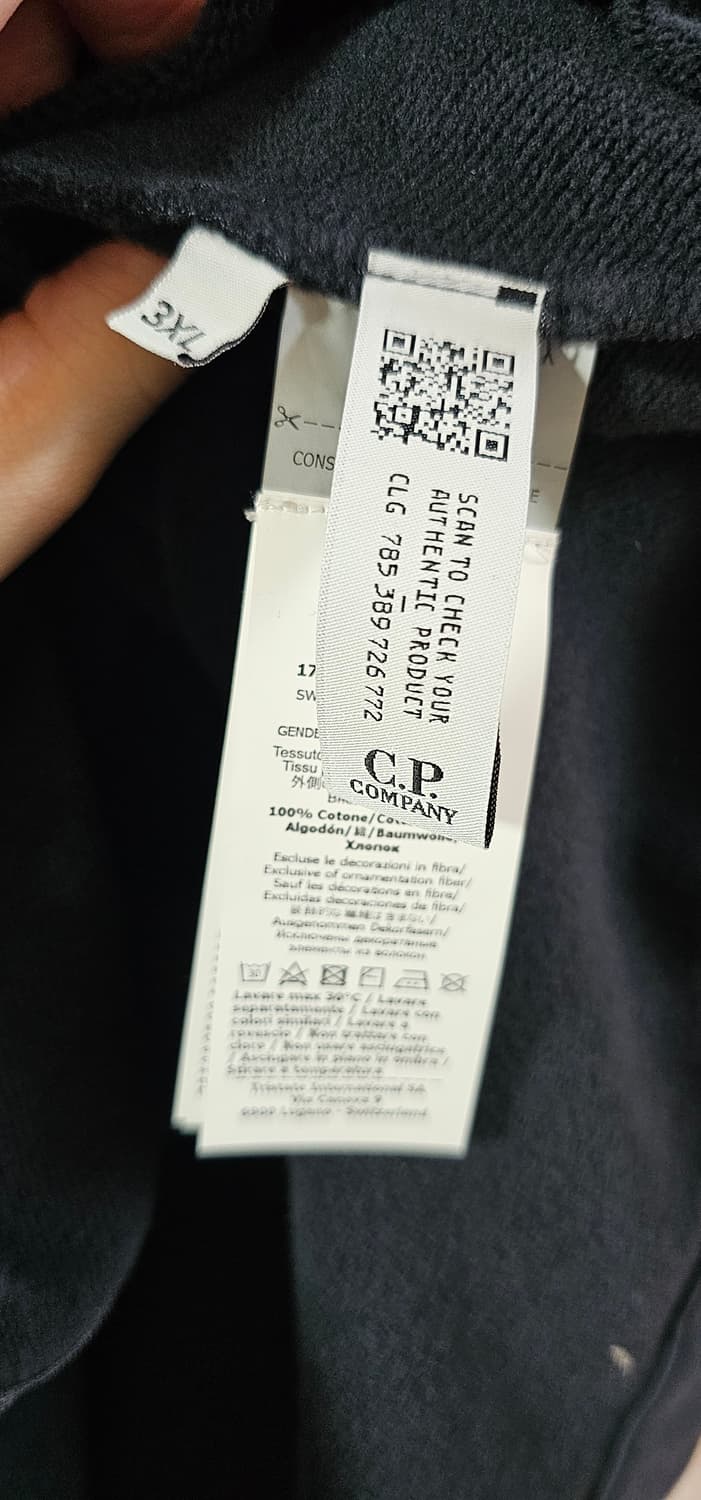 브러시드 에머라이즈드다이아고날 플리스 후드 유틸리티 스웨트셔츠 블랙샌드 상품이미지7