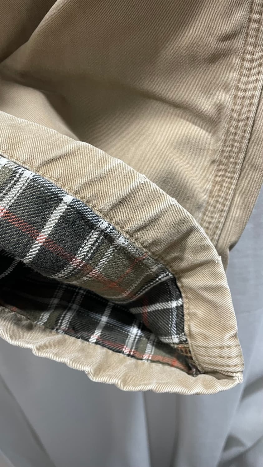 칼하트/ 체크 안감 워크 팬츠/ 34x32 상품이미지9