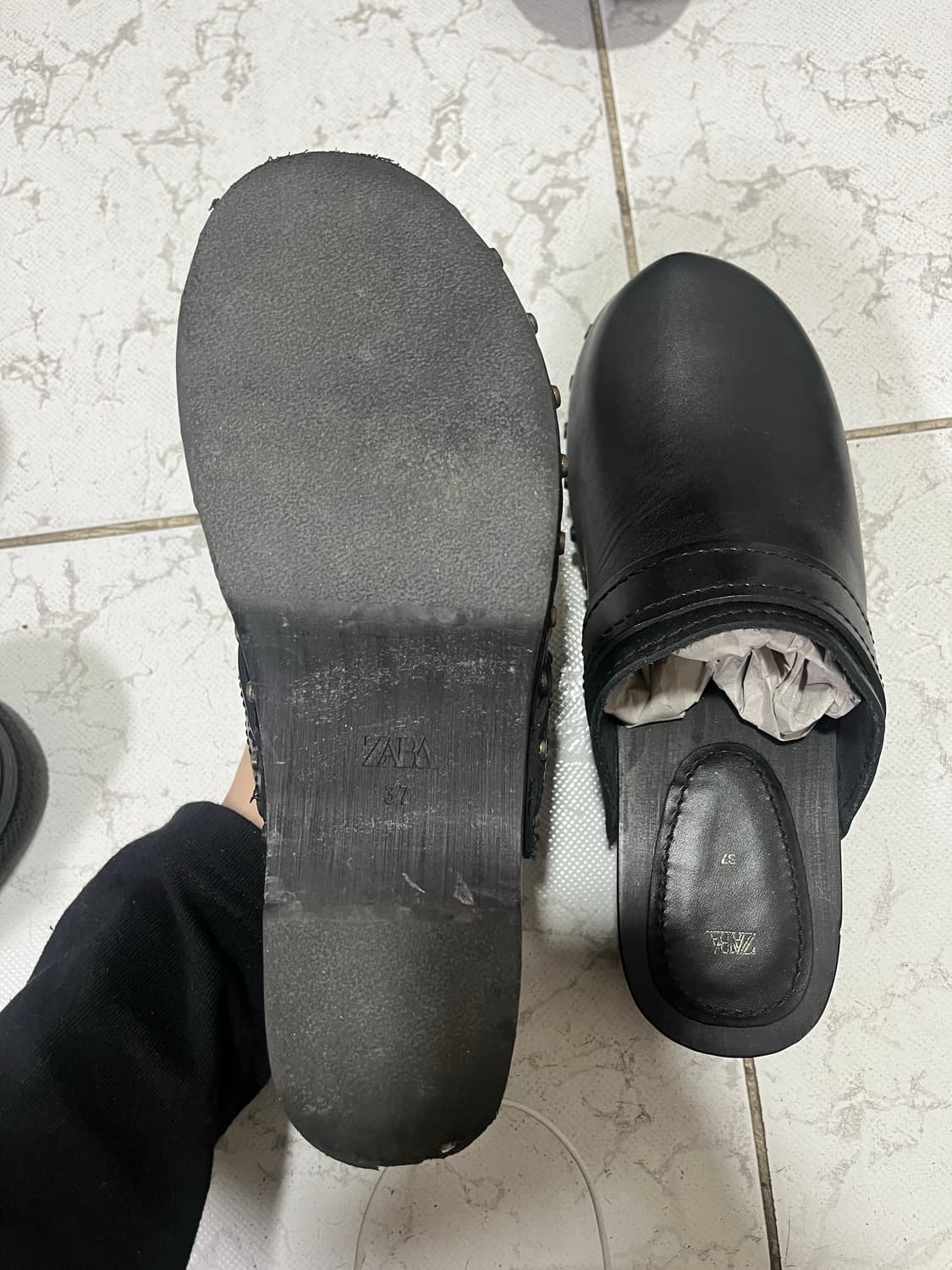 자라 뮬 슬리퍼 상품이미지3