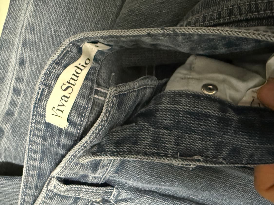 비바스튜디오 스트레이트 청바지 미착용 판매 합니다. 상품이미지7