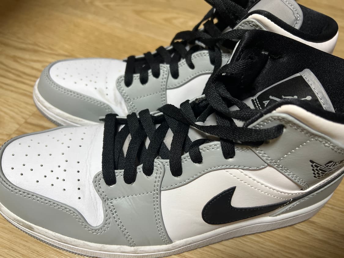 조던1 미드 라이트 스모크 그레이 상품이미지3