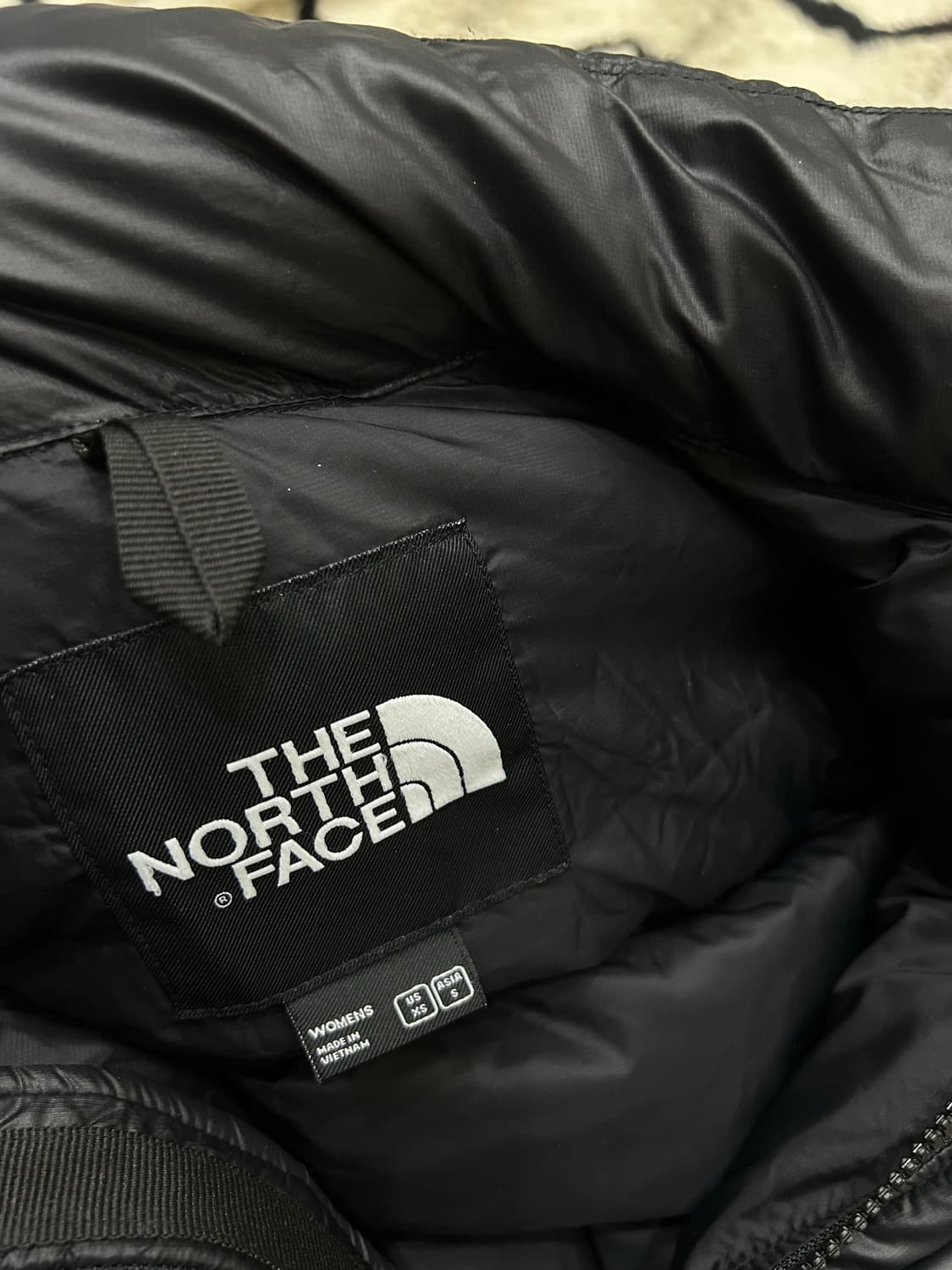 [여성S]노스페이스 눕시 숏 패딩자켓/블랙 상품이미지6