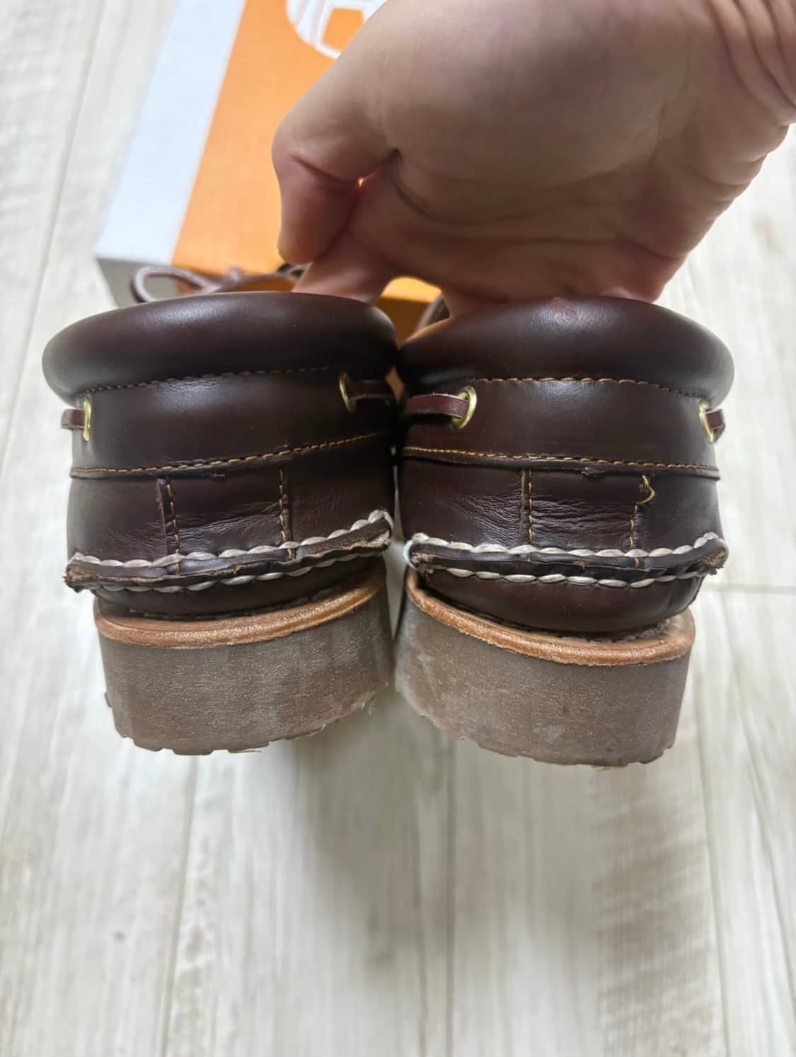 팀버랜드 3아이 보트슈즈 브라운 280 상품이미지5