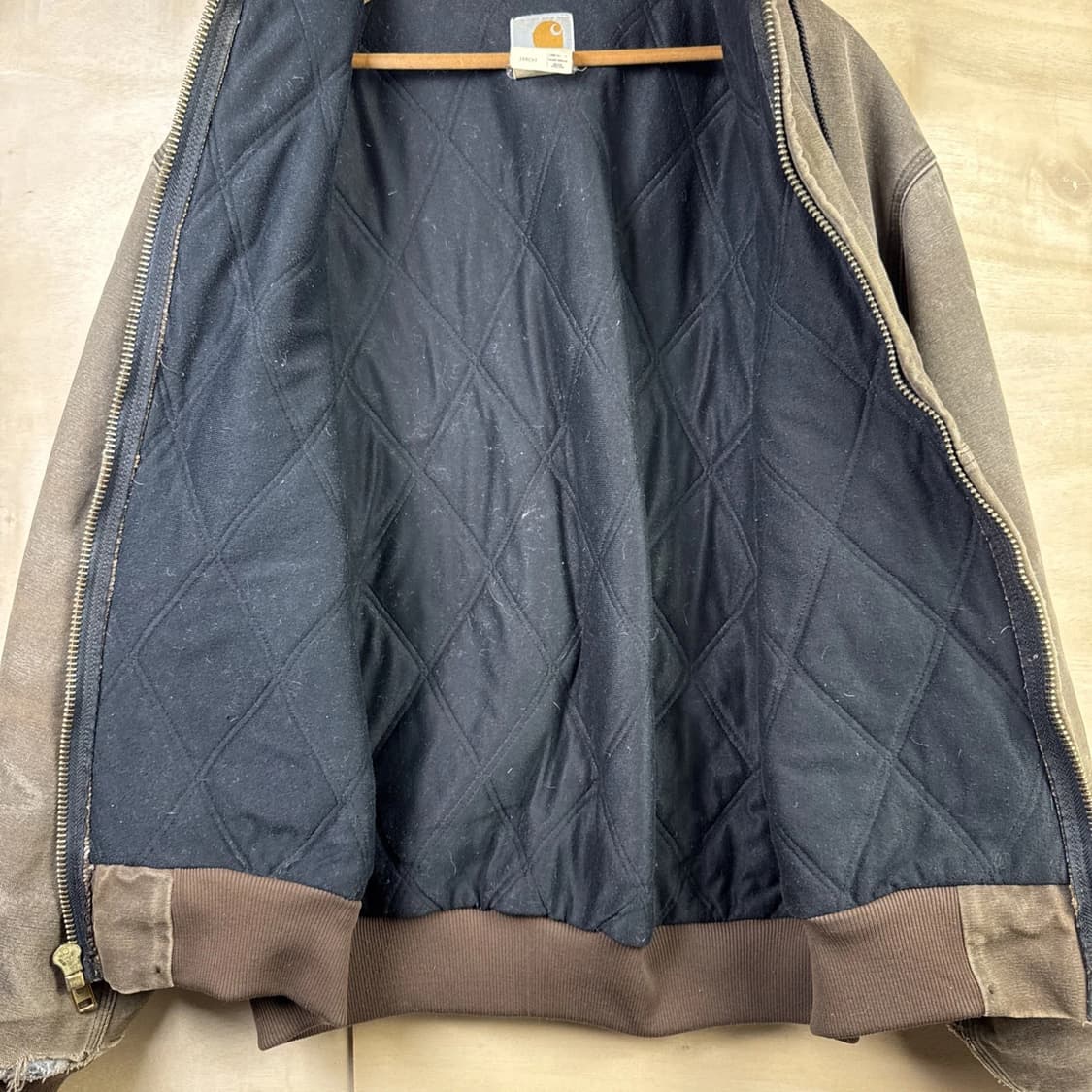 칼하트 J68 액티브 후드 자켓 체스트넛 상품이미지7