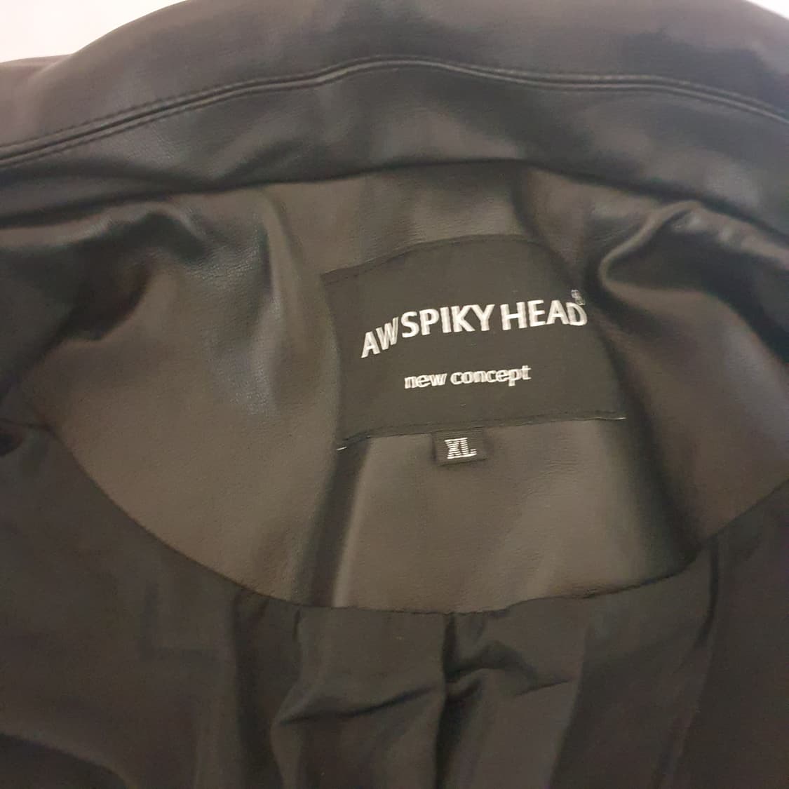 AW SPIKY HEAD 인조 가죽 블레이저 XL 상품이미지5