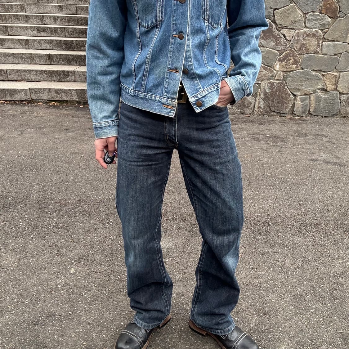 랭글러 Wrangler 클래식 부츠컷 데님 팬츠 상품이미지3