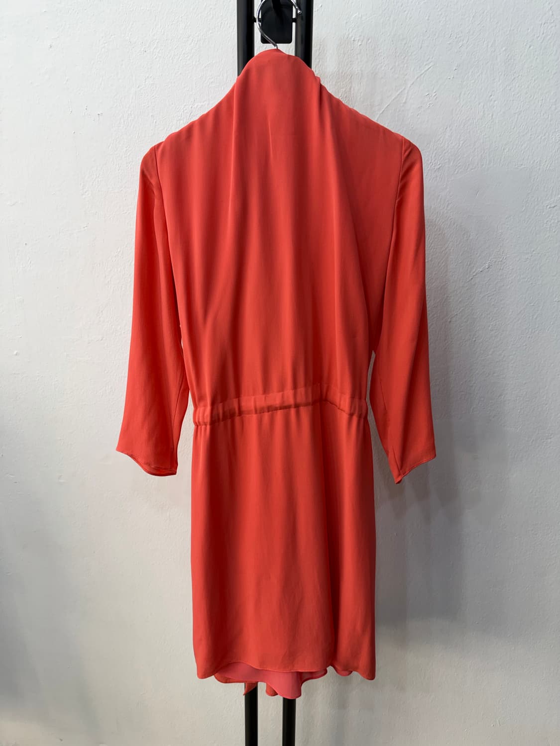 새제품) Theory 띠어리 코랄 롱 원피스 S 상품이미지5