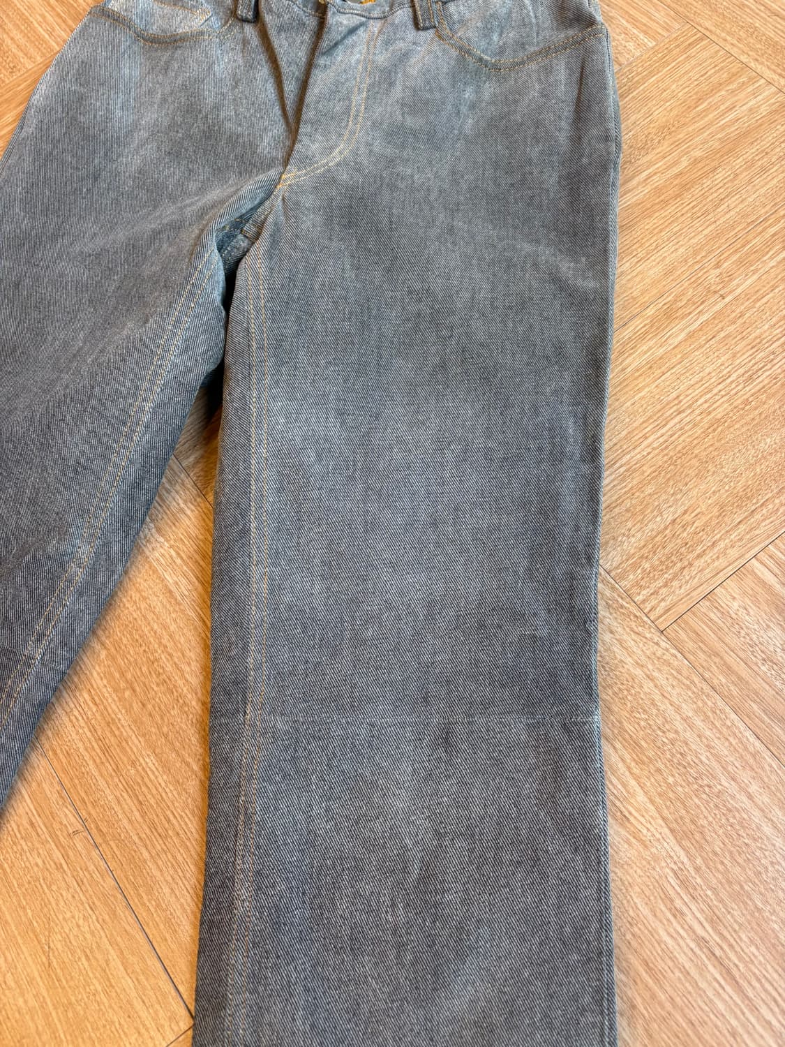 Yohji Yamamoto AAR 레더 팬츠 상품이미지5