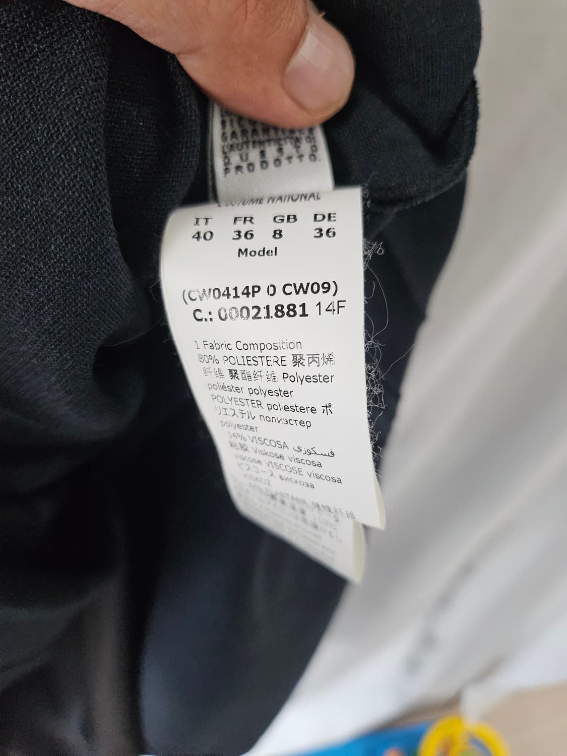 Costume National 여성 블랙 플리츠 원피스 40 상품이미지8
