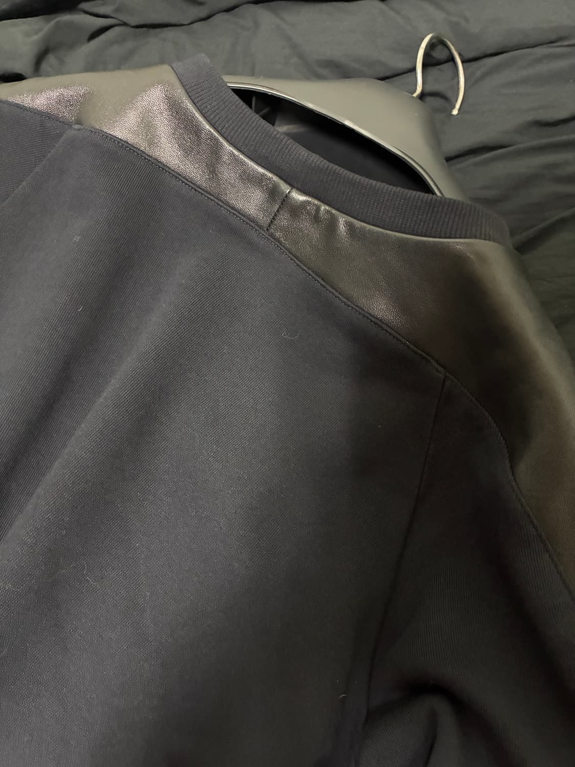 Hedi Sanit Laurent lamskin Shoulder 상품이미지5