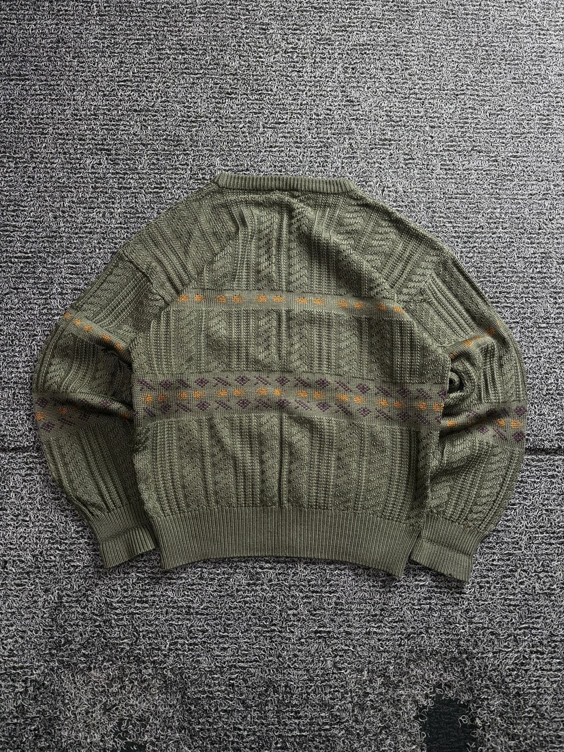 빈티지 아카이브 미니멀 케이블 니트 3110 상품이미지4