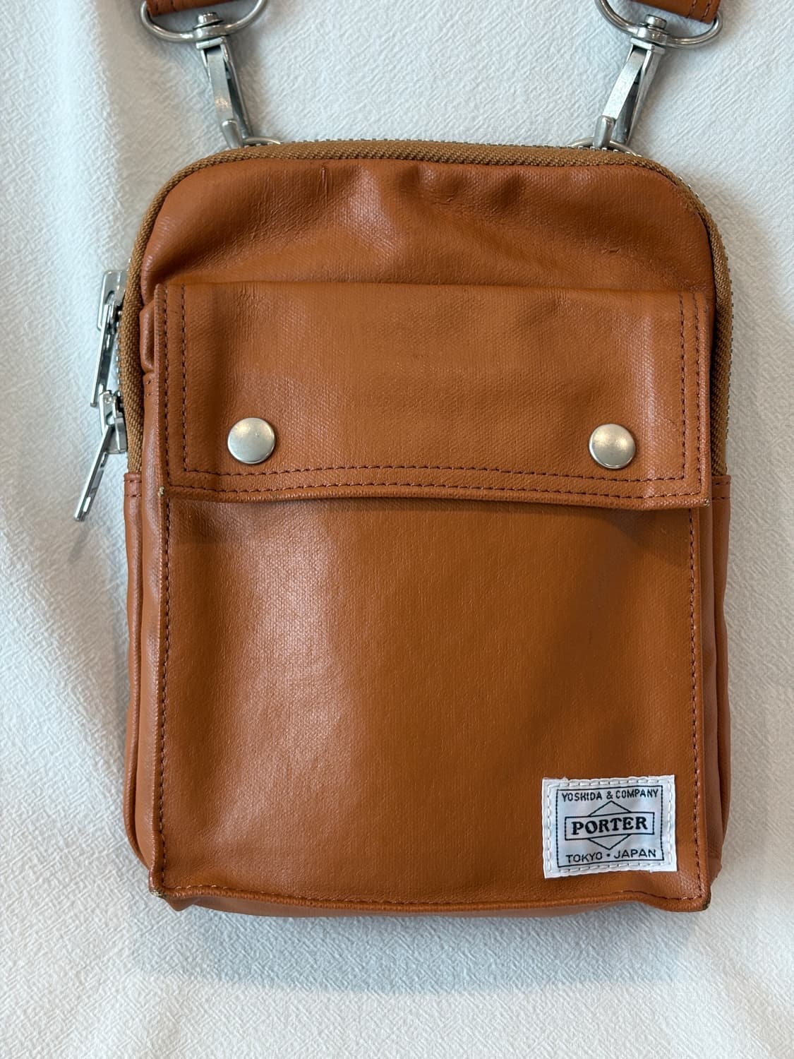 PORTER FREE STYLE SHOULDER BAG (Camel) 상품이미지6