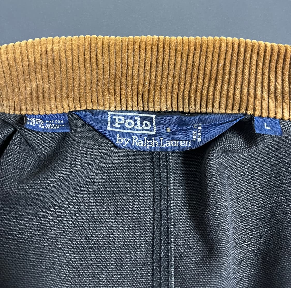 폴로 덩가리 자켓 블랙 90s 상품이미지6