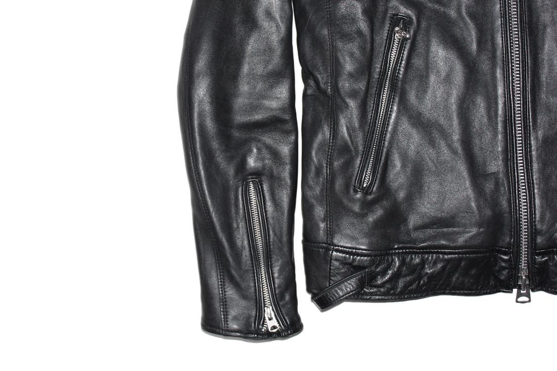 Nano Universe Tokyo 나노유니버스 쉽스킨 싱글레더 자켓 상품이미지4