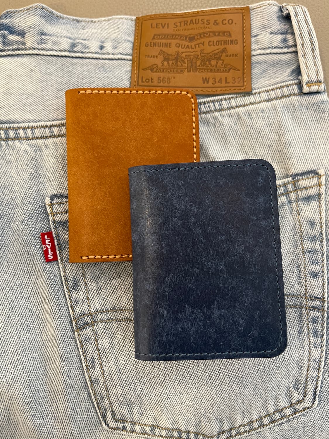 베지터블가죽 에이징 카드지갑 상품이미지7