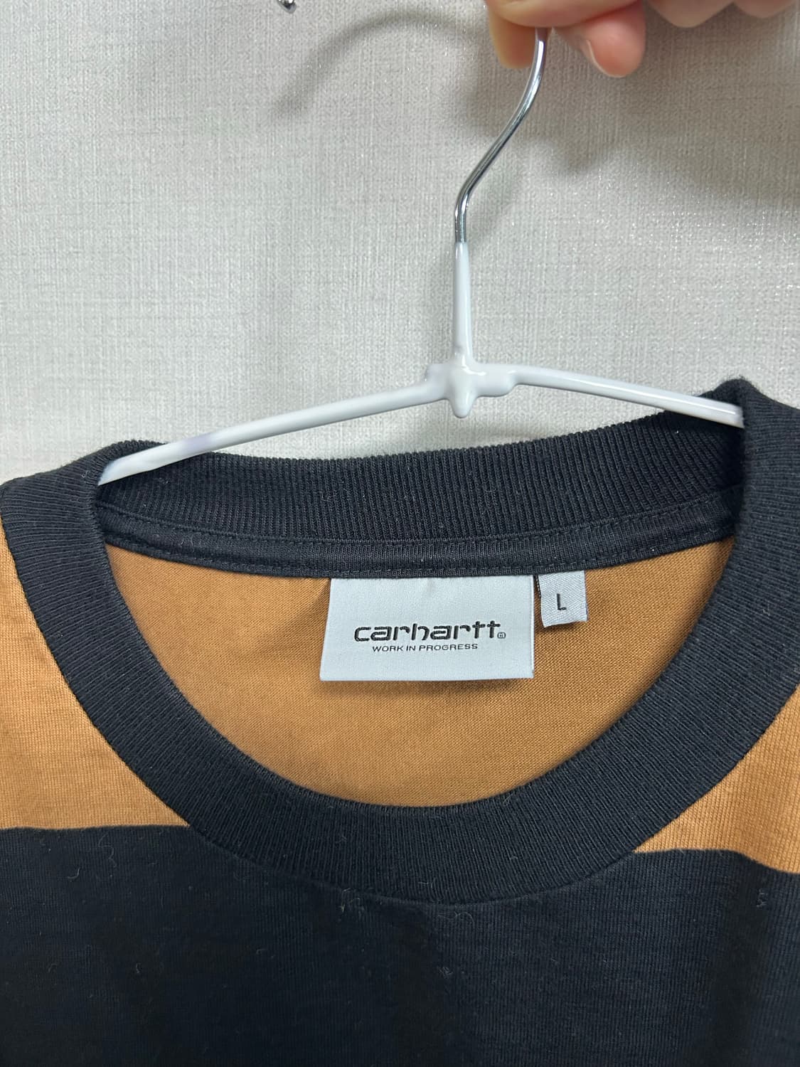 칼하트 Carhartt WIP 스트라이프 코튼 니트 L사이즈 상품이미지3