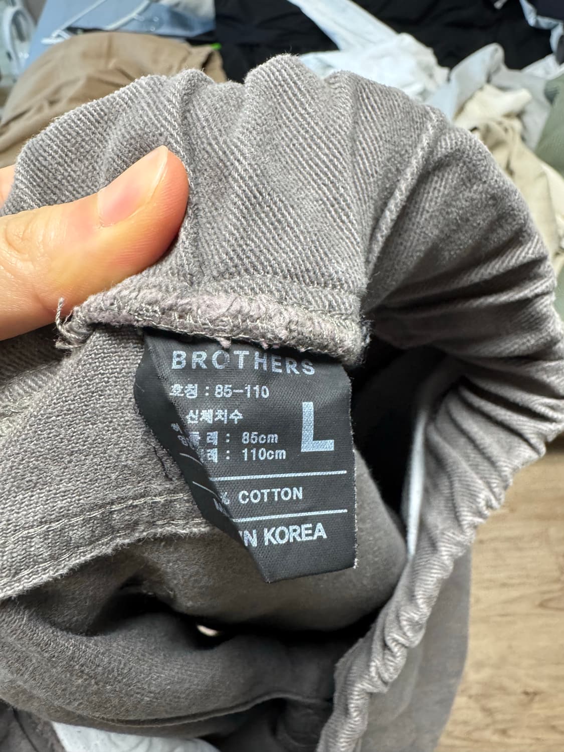 빈티지 와이드팬츠 상품이미지3