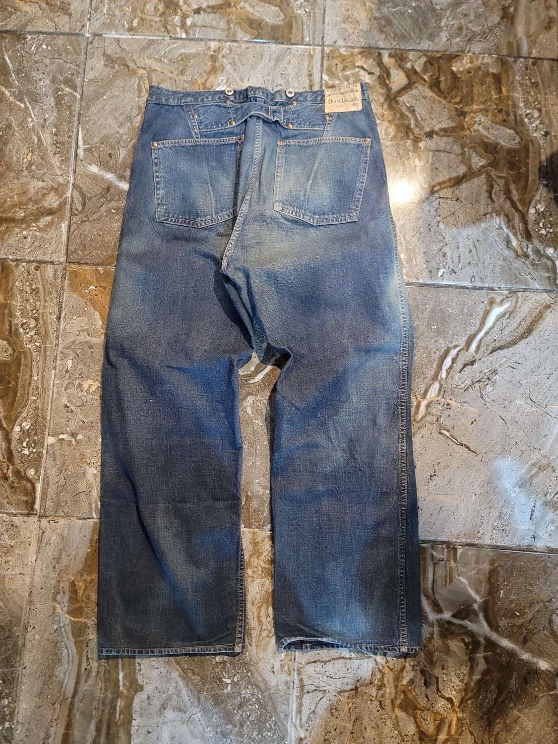 웨어하우스 덕디거 신치백 데님팬츠  상품이미지2