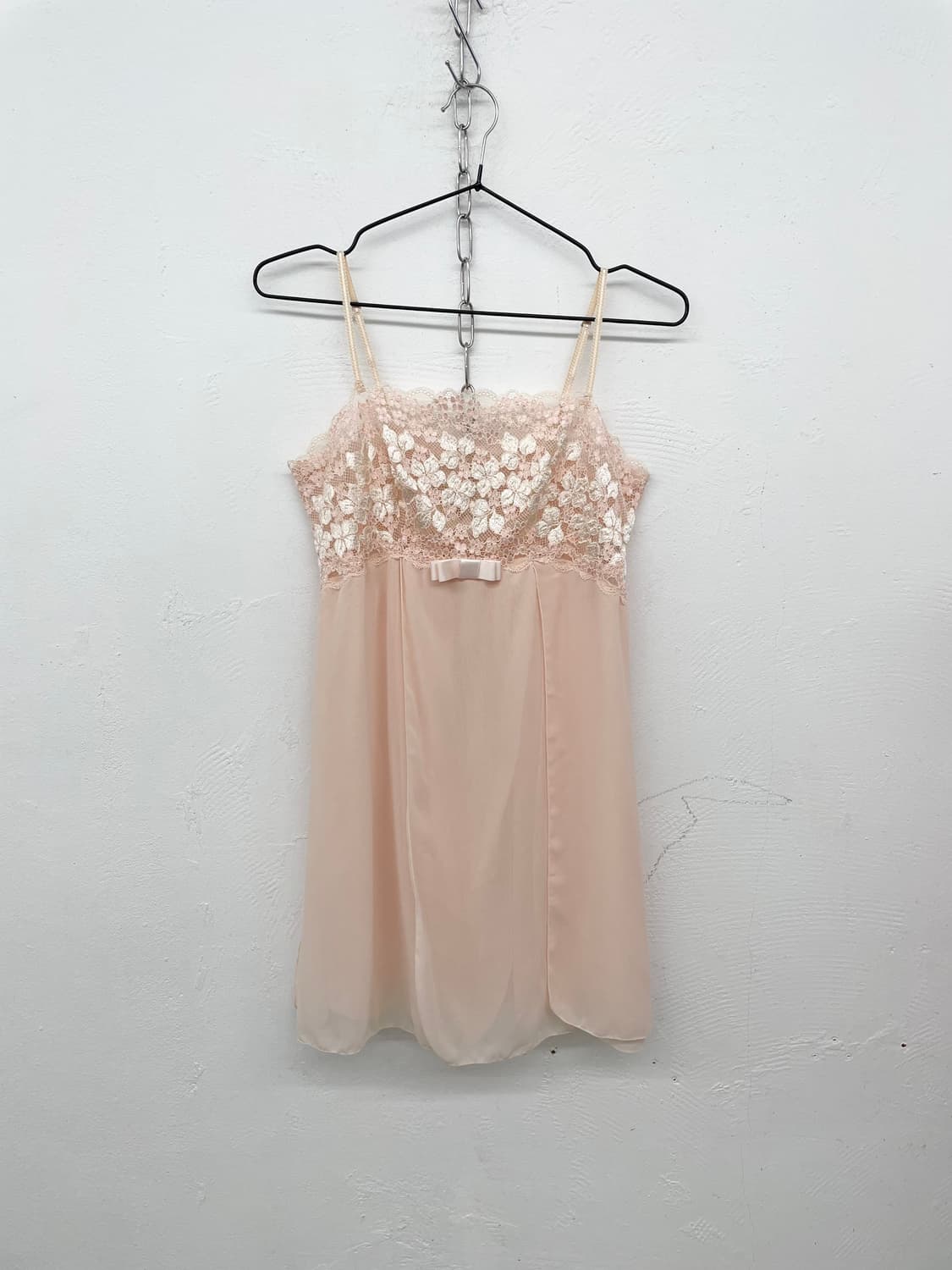 피치 시어 레이스 슬립 상품이미지4