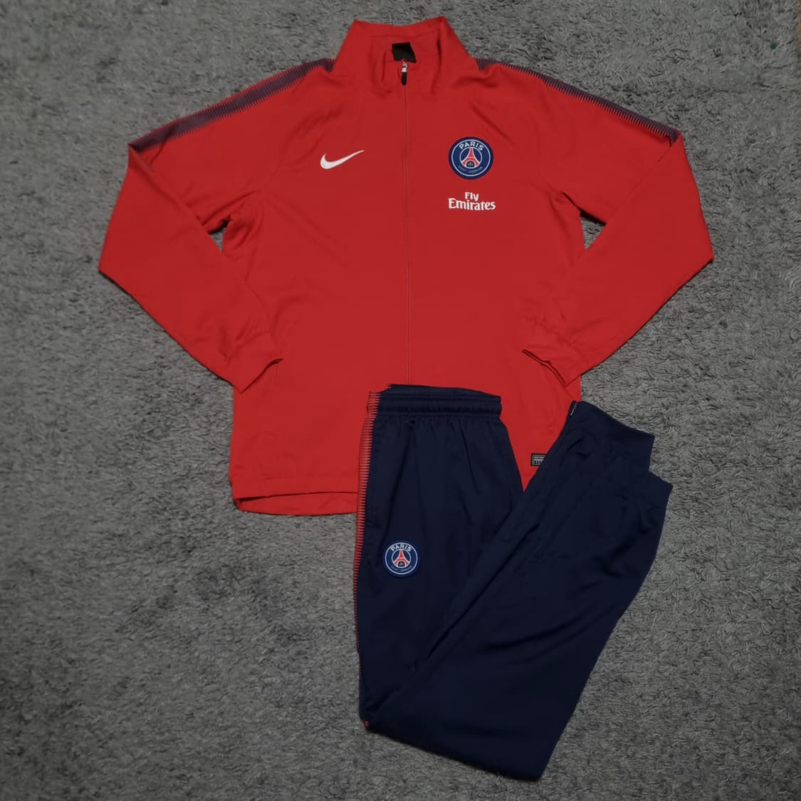 나이키 파리생제르망 psg 트레이닝 웜업 셋트 트랙탑 져지 xl 105 상품이미지1