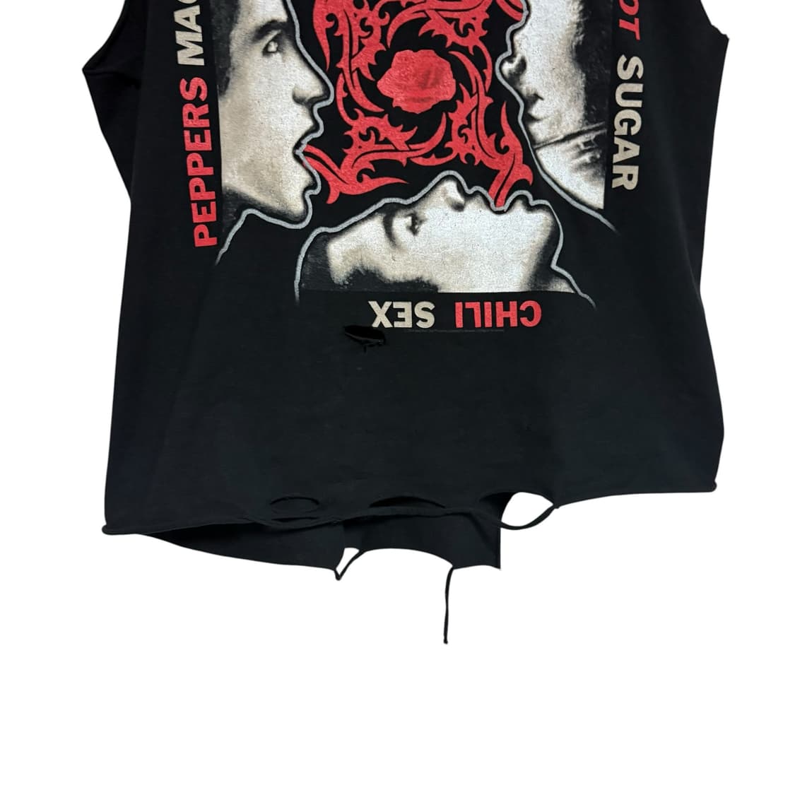 레드핫칠리페퍼스 디스트레스드 빈티지 밴드티 슬리브리스 나시 L 상품이미지4