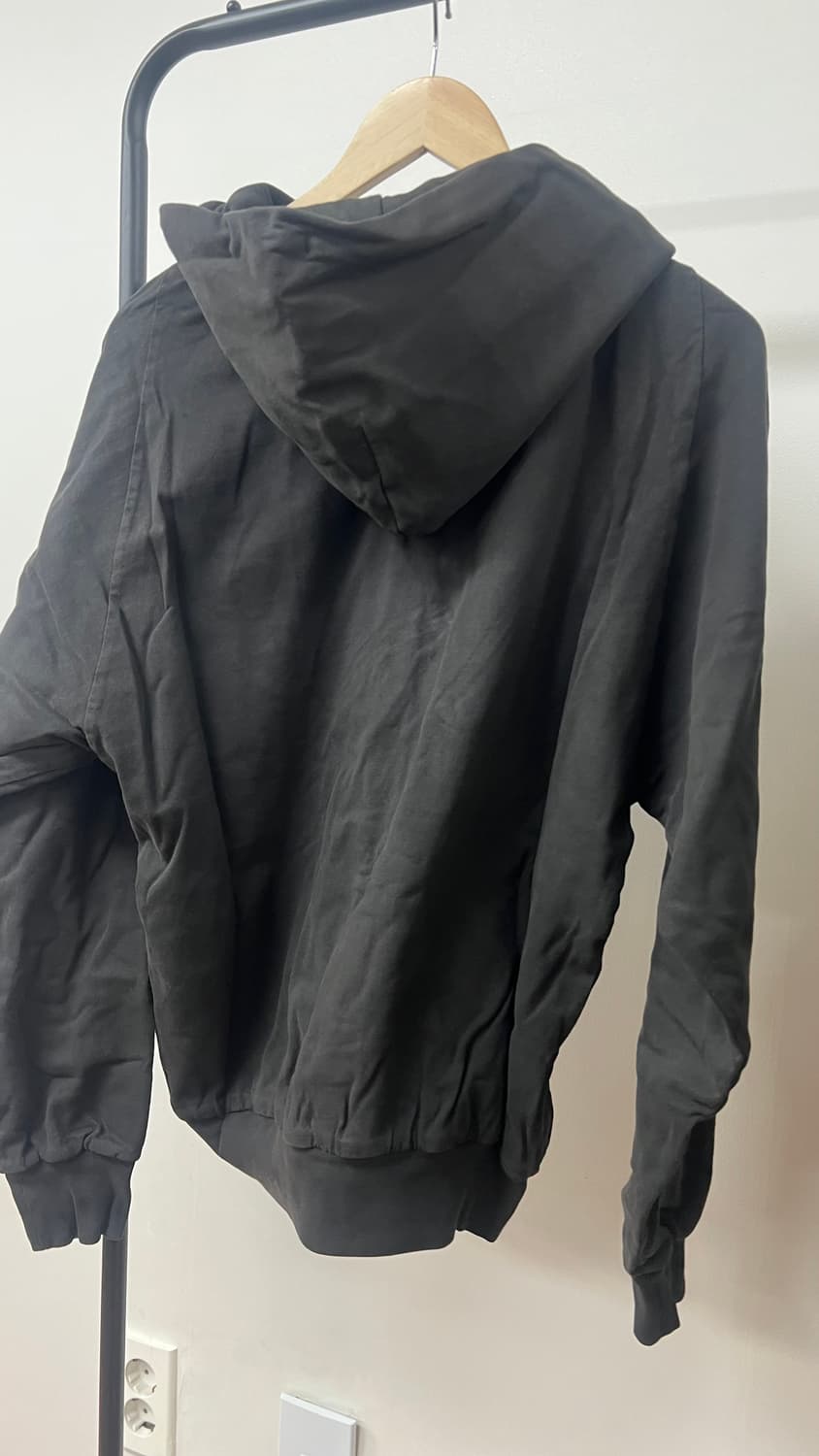 (새상품)이지갭 후드 집업 블랙S 상품이미지2