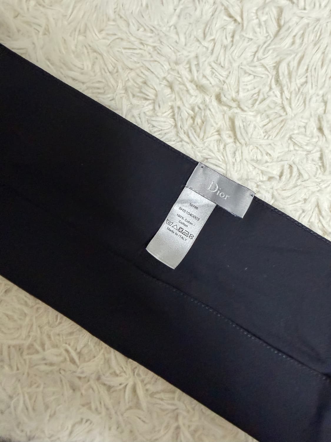 디올 Dior 스카프 블랙 상품이미지3