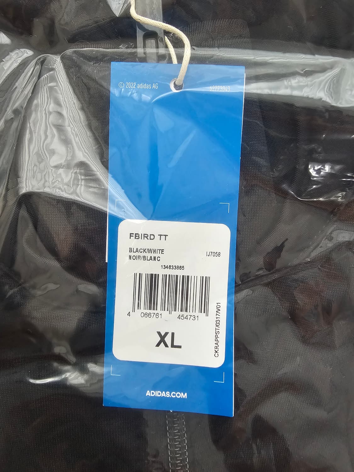 [XL] 아디다스 아디컬러 클래식 파이어버드 트랙 탑 블랙 상품이미지2
