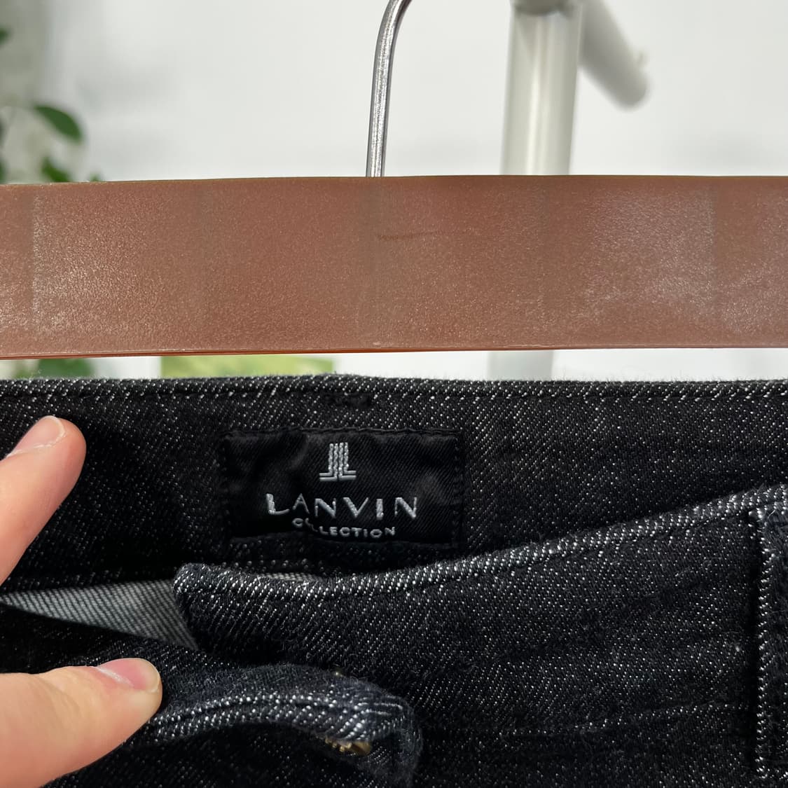 랑방컬렉션 2024 흑청 데님팬츠 64 상품이미지3