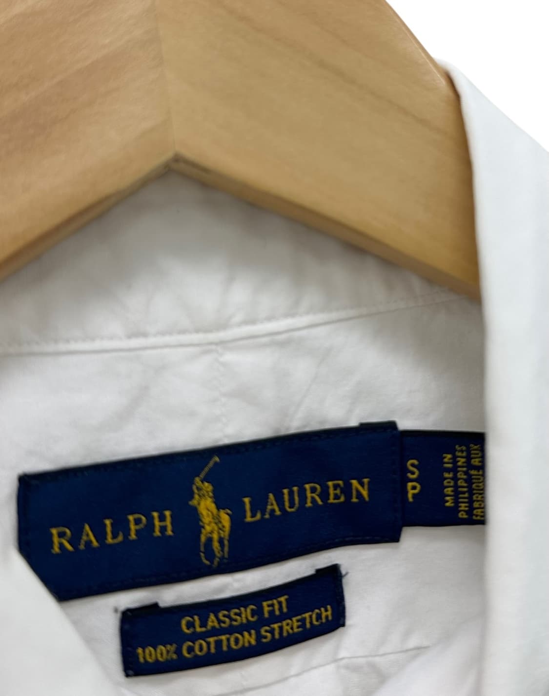 폴로 클래식핏 옥스포드 셔츠 화이트 (S) 상품이미지7