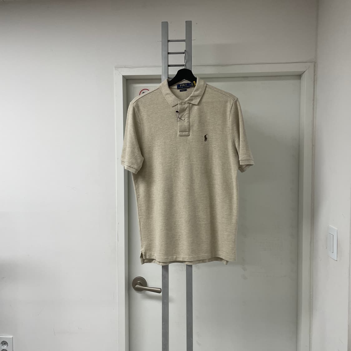 폴로 QR PK 반팔 카라티 베이지 S 상품이미지1